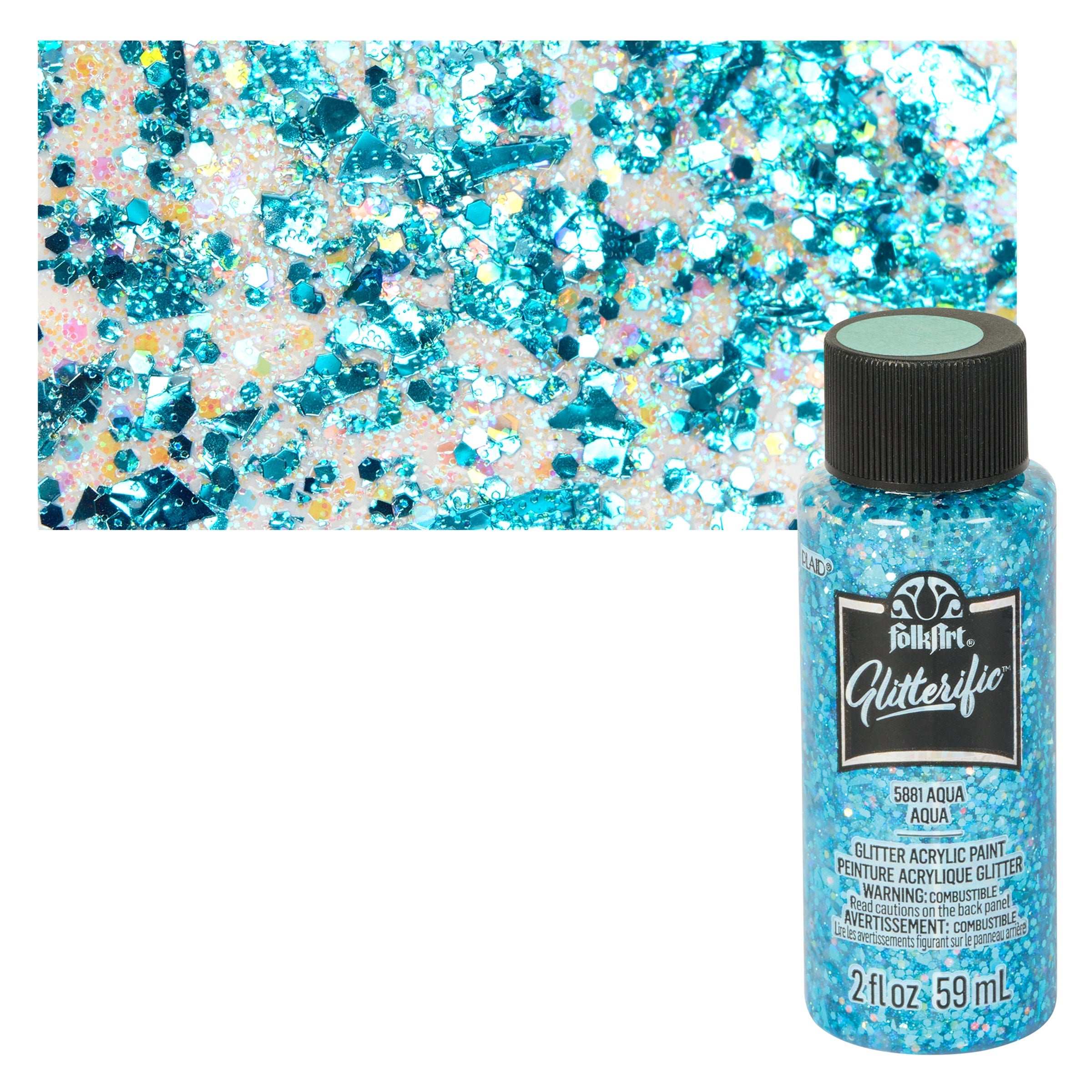 FolkArt Glitterific Acrylic Paints 59ml